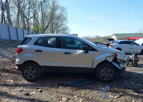 2018 Ford Ecosport S from USA, damaged, VIN MAJ6P1SL0JC233076